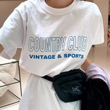 カントリークラブショートスリーブTシャツ