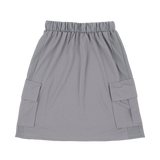 [NF] TRIKOT POCKET MIDI SKIRT (GRAY)_F23QD854