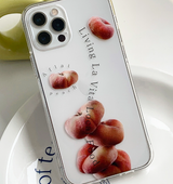 ラビタローカルフードピーチフォーンケース / La Vita Local Food Peach Phone Case
