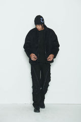 Comma Denim Pants Black