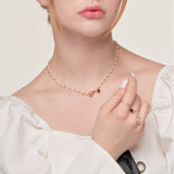 HEART TOGGLE PEARLS CHOKER (4625865703542)
