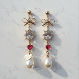 ハートプリンセスイヤリング / Heart Princess Earring