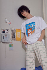 Logo pant ( CREAM / GREEN ) (6594954395766)