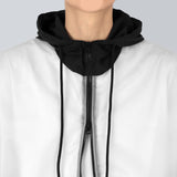 ステーんレスフードジップ / Stainless hood zip