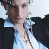 ANONYMOUS_F NECKLACE ( silver 925 ) (6618459766902)