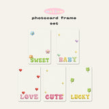 メロウフォトカードフレームセット / MELLOW photocard frame set