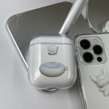 Rabbit Balloon pang-pang AirPods Case_Jelly