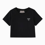 MCT W04 Black concept Crop T-shirts