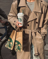 オーバーショルダートレンチコート (2 color)