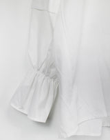 モノラッフルブラウス / Mono ruffle blouse (2color)