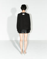 クラッキンニットスウェットシャツ/CRACKIN KNIT SWEATSHIRTS