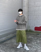 バルーンオーバーフードニット / Balloon Over Hood Knit