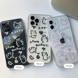 パープル　Dドンガンガジスマホケース