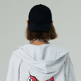 シグネチャーレタリングボールキャップ/SIGNATURE LETTERING BALL CAP-BLACK