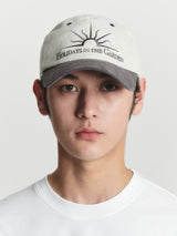 HOLIDAY BALL CAP (ivory mix)