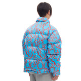 ノイズパッファーダウンジャケット / NOISE PUFFER DOWN JACKET (BLUE)