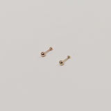 [single piercing]14K GOLD MINI PIERCING (6680886935670)