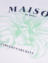 UNISEX オーバーフィットシングルMAISONプリンティングノースリーブトップ(FCB2TS300M)