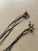 Woodball hippie ethnic strap belt