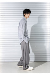 ストライプインバーテッドプリーツシャツ / STRIPE INVERTED PLEATS SHIRTS