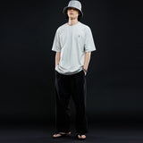 ワンタックワイドフィットパンツ/ONE TUCK WIDE FIT PANTS-BLACK