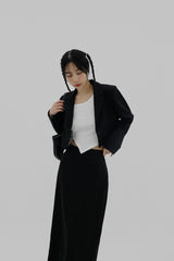 マグクロップベーシックジャケット/Mug Crop Basic Jacket