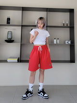 VENTIQUE Wappen Embroidery Signature Shorts 8color