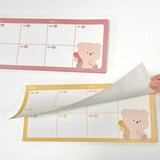Weekly memo pad (2 type / 100 sheet) (6695823179894)