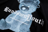 X‐レイテディベアロゴTシャツ/RUNDOWNYOUTH X-ray Teddy Bear Logo T-Shirt 033