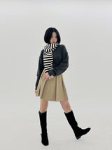 トープアルパカニット / Taupe Alpaca Knit (12color)