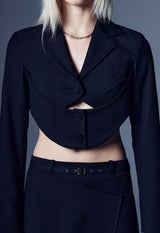 クレセントクロップジャケット / CRESCENT CROP JACKET