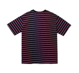 Multi stripe T - Pink (4622114848886)
