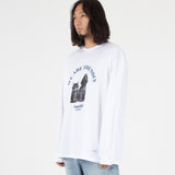 RLLR1101 キャットアンドドッグロングスリーブ/RLLR1101 Cat and Dog Long Sleeve - White