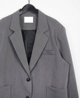 ジェントルボクシージャケット / Gentle Boxy Jacket (2color)