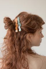 ウェービーマーブルヘアピン