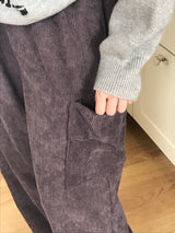 Kamut corduroy cargo pants