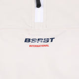 BSMステッチフーデッドアノラックジャケット/BSR2223FWJK078 BSM STRETCH HOODED ANORAK JACKET CREAM