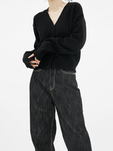 ノンフェードドーデニムパンツ / no.1036 Non-fade Dough Denim Pants (2color)