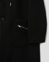 ウールセンスインナーフードコート/wool sense inner hood coat 2color