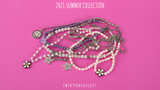 DOUBLE LAYER PEARL CROSS NECKLACE (6684445999222)