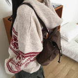 Takyo belt bucket nylon backpack