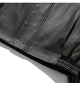 ラムスキンオーバーフィットボンバージャケット/LAMSKIN OVERFIT BOMBER JACKET