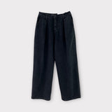 ディラップシグネチャーワンンタックワイドデニムパンツ