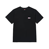 イリデセントマーブルロゴTシャツ / IRIDESCENT MARBLE LOGO T-SHIRTS [BLACK]