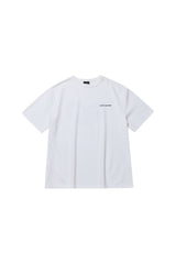 BLUR HEART T-SHIRTS_WHITE