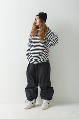 スーパーワイドベンティレーションパンツ / BSR2223FWPT003 BSR HQ SUPER WIDE VENTILATION PANTS BLACK