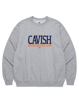 セリフ刺繡スウェットシャツ/SERIF EMB SWEATSHIRT GREY(CV2CFUM470A)