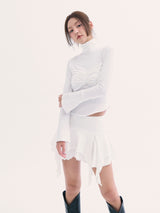 Clala skirt WHITE