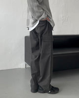 ノアールワイドストリングパンツ / Noir Wide String Pants (3 colors)