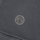 PIGMENT WASHING HIGH NECK HALF ZIP UP [CHARCOAL]